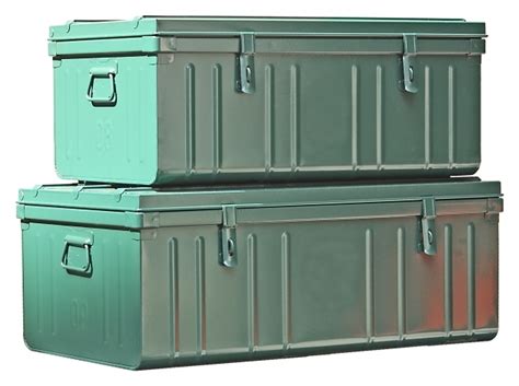 large steel box containers|large metal boxes for storage.